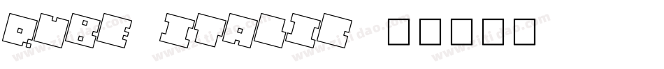 QUBE ITALIC字体转换